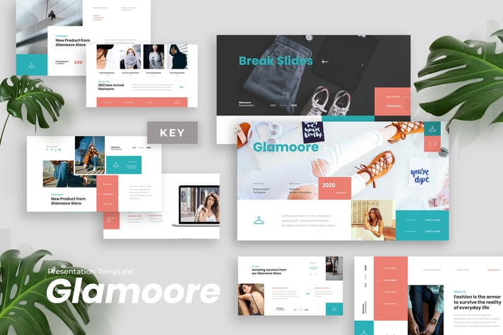 Glamoore - Business Presentation Template 