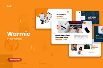 Warmie - Clean PowerPoint Template