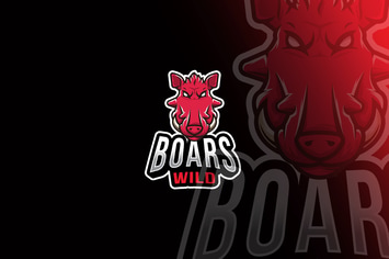 Boars Wild Esport Logo Template