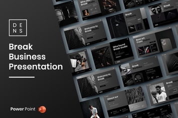 Break – Business PowerPoint Template