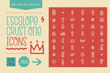Escalope Crust One Icons