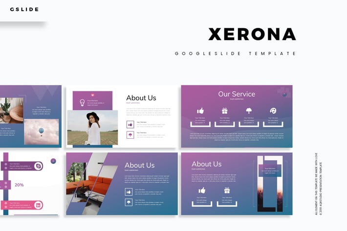 Xerona - Google Slide Template