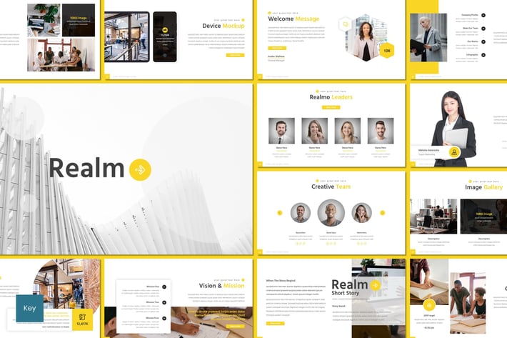 Realmo - Business Keynote Template