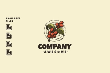 Coffee Logo Mascot