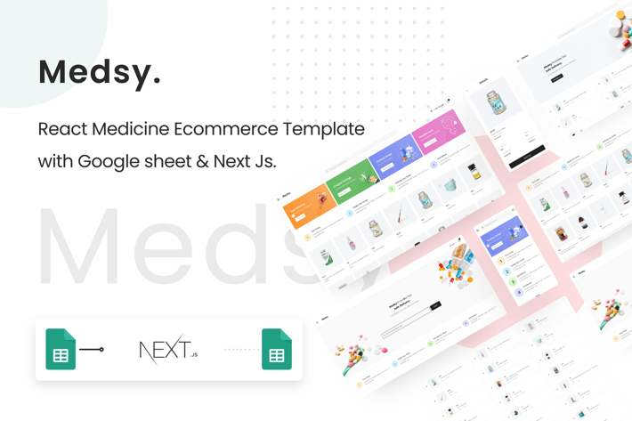 Medsy - React Medicine Ecommerce Template 