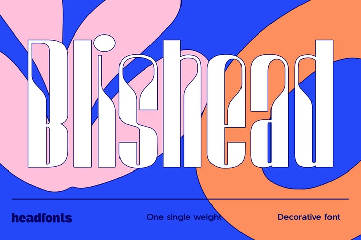 Blishead Display Font