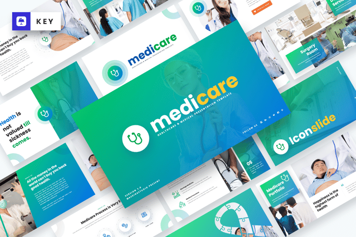 Medicare - Healthcare & Medical Keynote Template