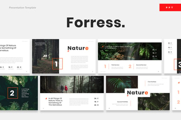 Foress - Nature Powerpoint Presentation Template