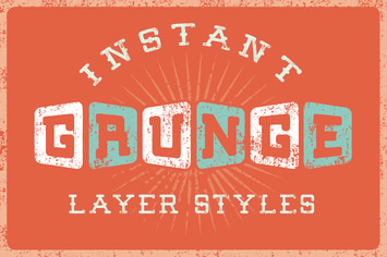 Grunge Layer Styles