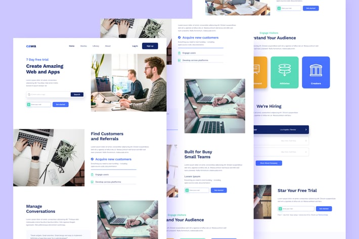 Web and Apps Landing