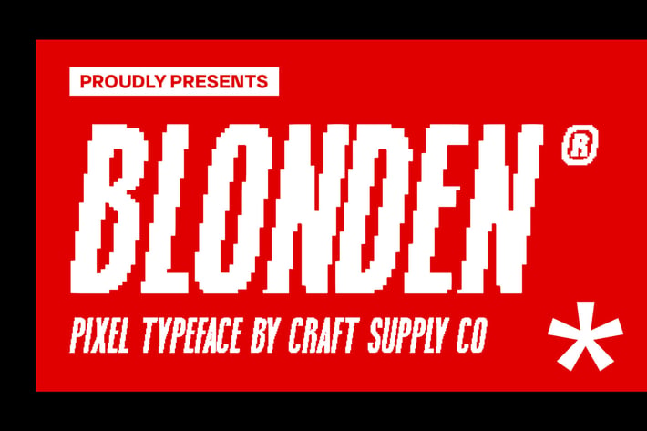 Blonden Pixel