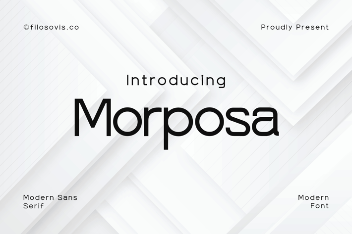 Morposa | Modern Sans Serif