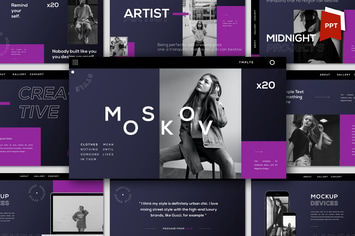 Moskov Powerpoint Template