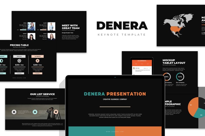 Denera : Creative Business Keynote Template