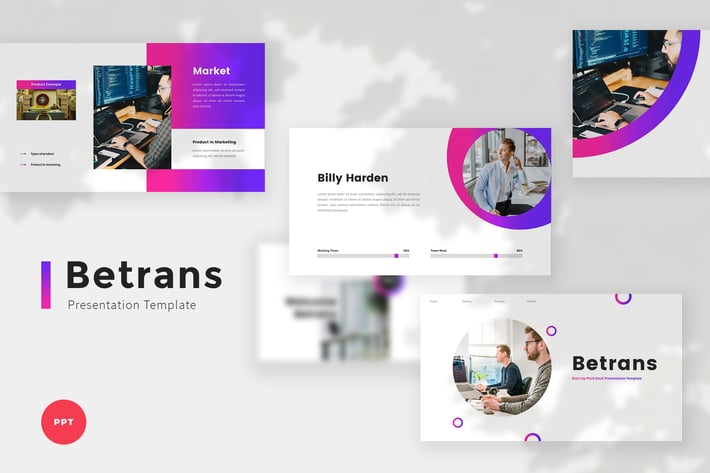 StartUp Pitch Deck PowerPoint Template