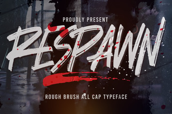 Respawn - Handwritten Brush font