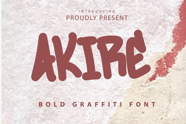 Akire - Graffiti Font