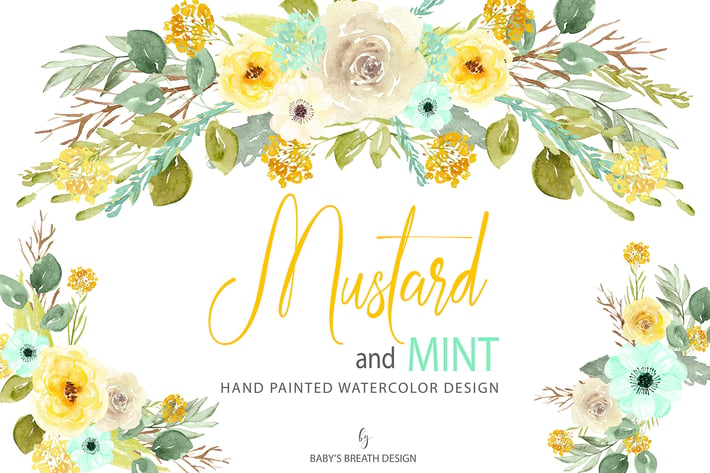 Mustard and Mint design