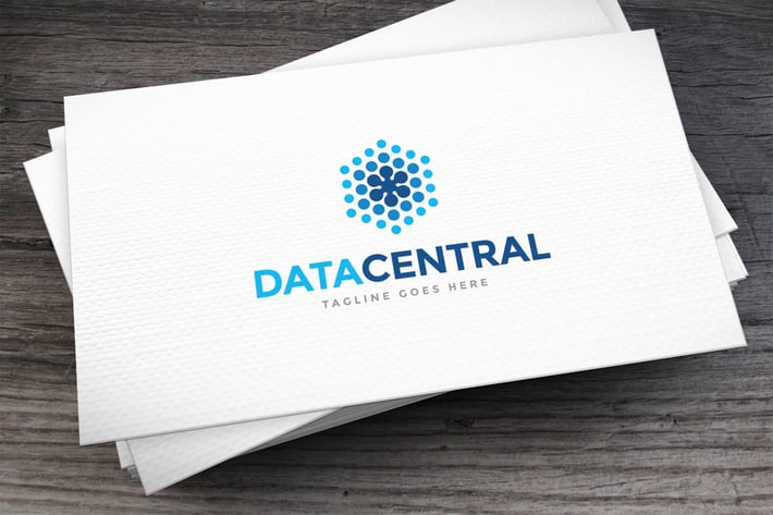Data Central Logo Template