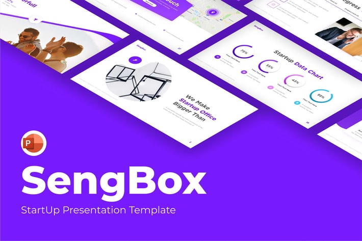 Sengbox Startup Modern Powerpoint Template