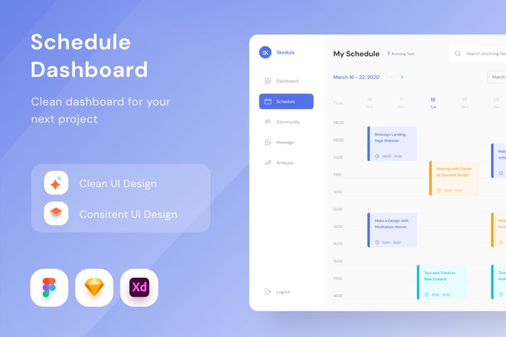 Schedule Dashboard