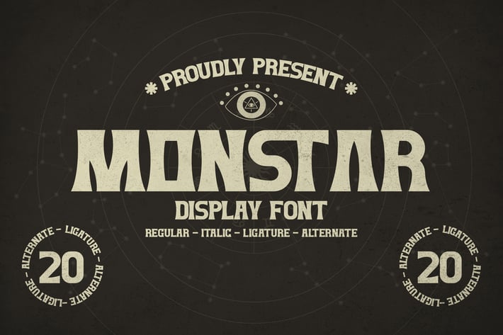 Monstar Classy Display Font