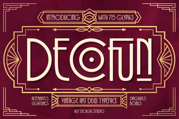 Decofun Typeface