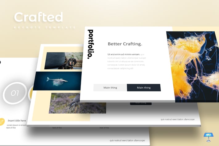 Crafted - Keynote Template