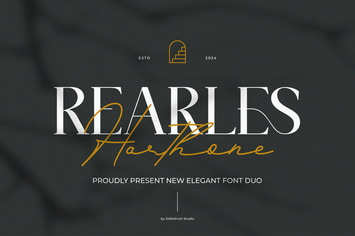 Rearles Harthone || Elegant Font Duo