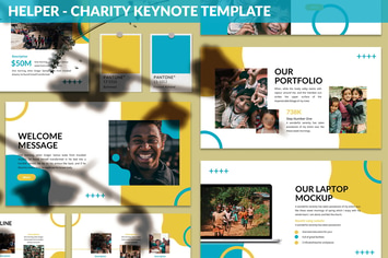 Helper - Charity Keynote Template