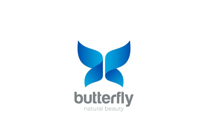 Logo Butterfly Wings