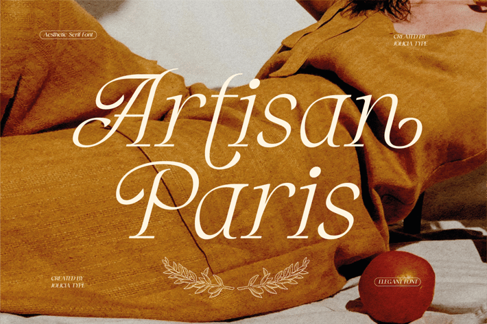 Artisan Paris | Display Font