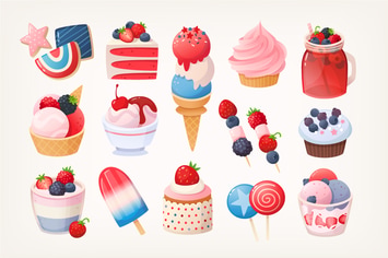 July desserts