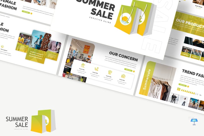 Summer Sale - Store Keynote Template