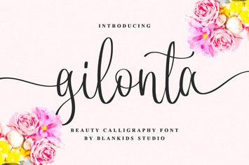 Gilonta - Beauty Calligraphy Font