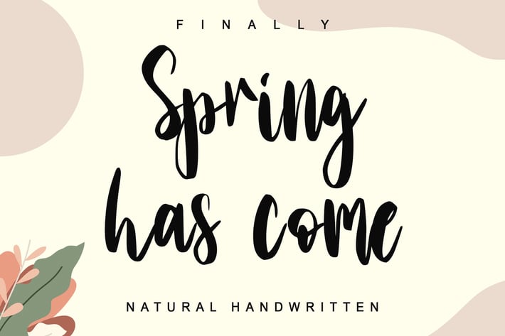 Spring Has Come