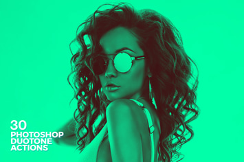 30 Duotone Photoshop Actions