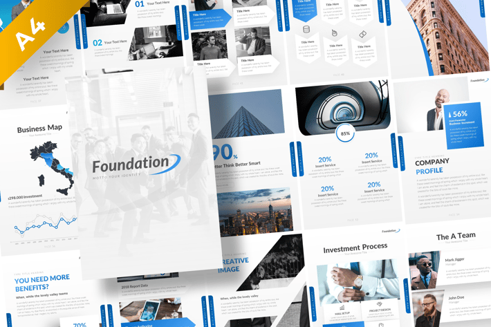Foundation Portrait Presentation Template