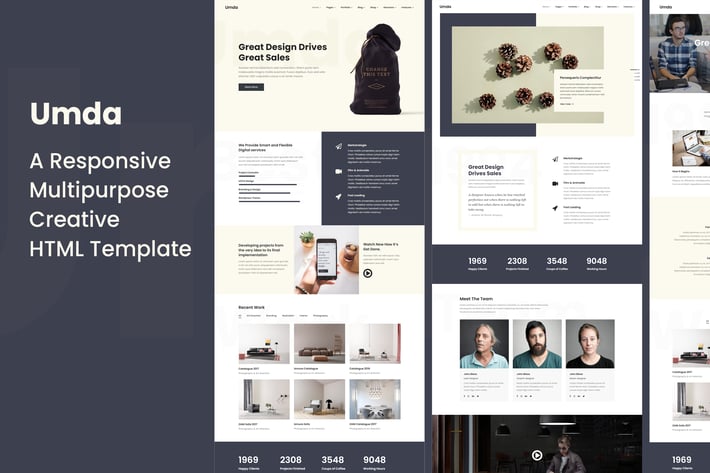 Umda - Innovative Multipurpose Creative Template
