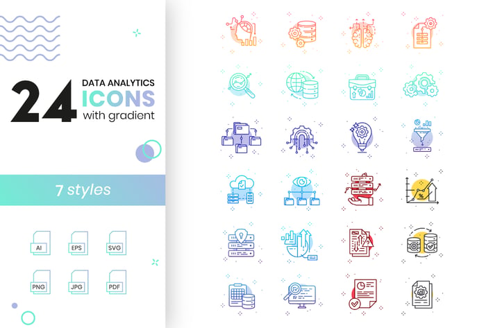 Data Analytics Icons