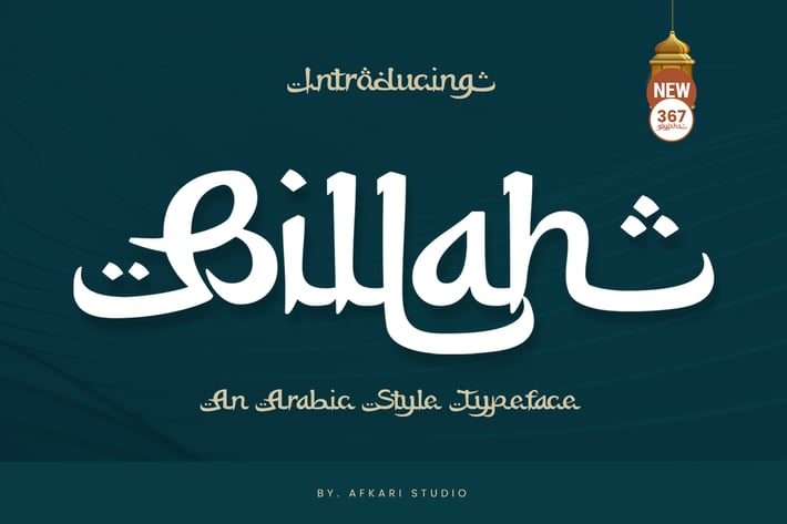 Billah - An Arabic Style Typeface