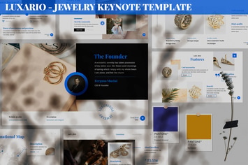 Luxario - Jewelry Keynote Template