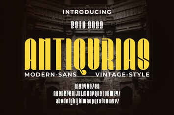 ANTIQURIAS FONT