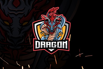 Dragon Esports - Mascot & Esport Logo