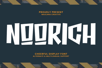 Noorich Cheerful Display Font