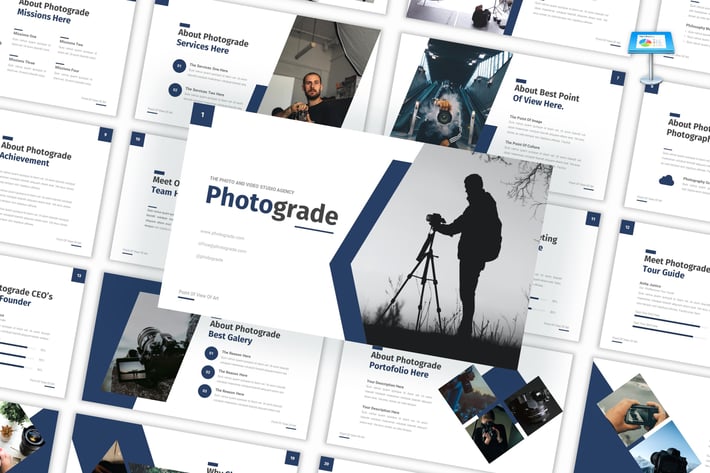 Photograde - Studio Agency Keynote Template