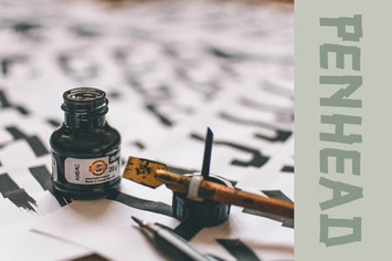 Peanhead Typeface| Pen Stroke Font