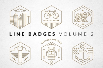 Line Badges - Volume 2