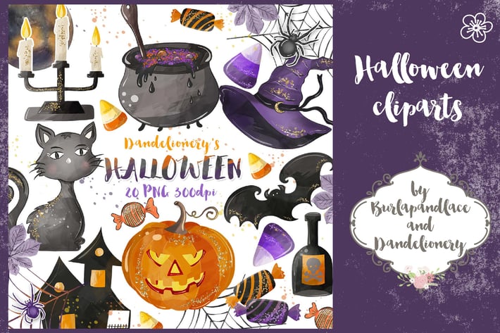 Halloween cliparts