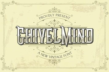 Chivel Mind - Vintage Font